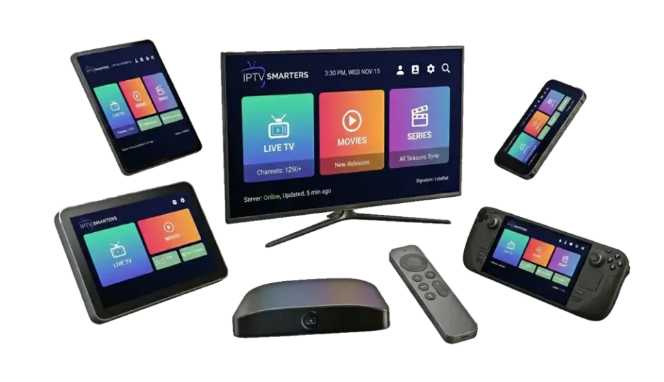 IPTV installeren op tv, tablet, gsm en spelconsole
