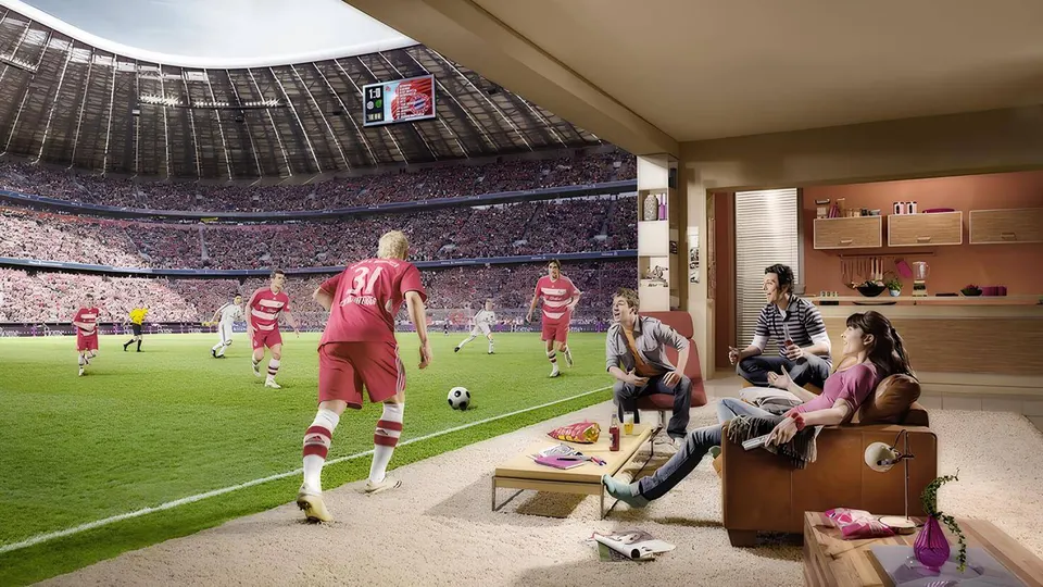 IPTV sport België: live voetbal kijken op een Smart TV