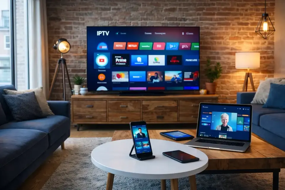 IPTV abonnement 24 maanden op meerdere schermen in de woonkamer